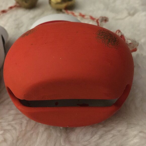 Vintage Kitsch Inu Hariko Dorei Bell Pair Made In Japan - Picture 10 of 16